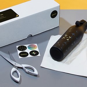 Show details for Original MOO Water Bottle (17oz) - Print