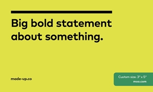 Show details for 3 x 5" Card