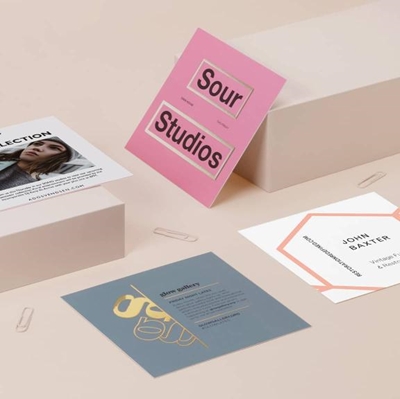 Show details for Square Cotton Postcards