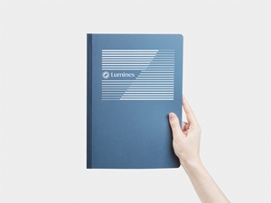 Show details for Tape Bound Notebook - Large