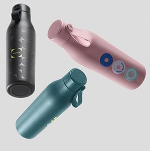 Show details for Original MOO Water Bottle (17oz) - Print