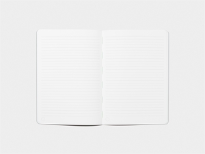 Show details for Tape Bound Notebook - Medium