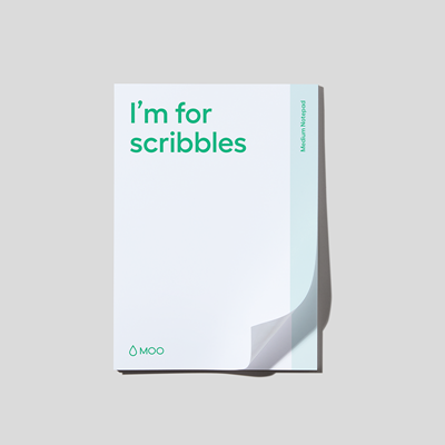 Show details for Sample Medium Notepad