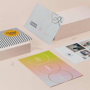 Show details for Half Page Special Finish Postcards